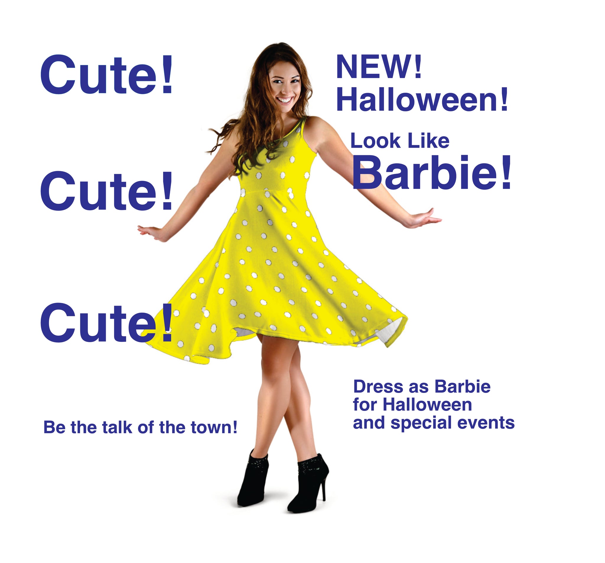 Barbie ad yellow