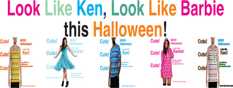 look like ken, look like barbie ad