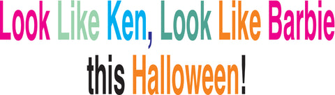 look like ken, look like barbie ad