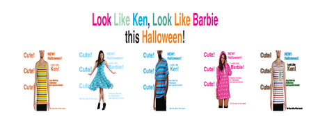 look like ken, look like barbie ad