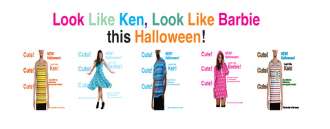 look like ken, look like barbie ad