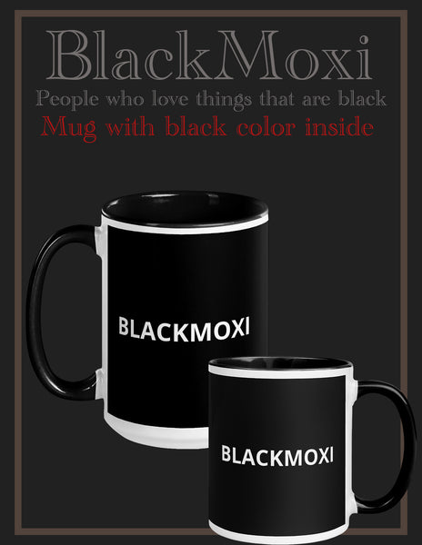 BLACKMOXI mug with Color Inside