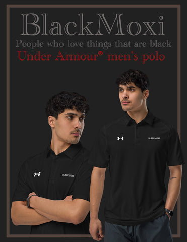 BLACKMOXI Under Armour® men's polo