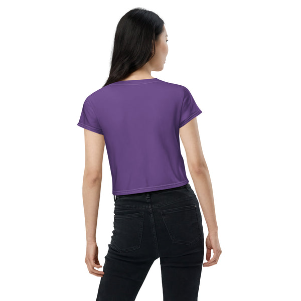 Hoodies4You "Look Like Barbie" "Halloween" Women Purple Tee Shirt