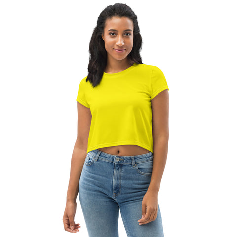 Hoodies4You "Look Like Barbie" "Halloween" Women Yellow Tee Shirt