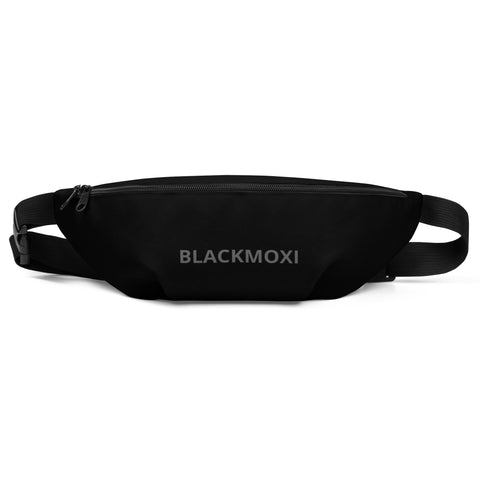 BlackMoxi Fanny Pack w/blk lettering