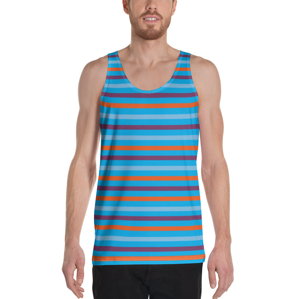 Hoodies4you "Look Like Ken" "Halloween" Tank_top Shirt Blue base