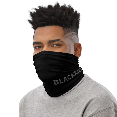 BlackMoxi Neck Gaiter w/blk lettering