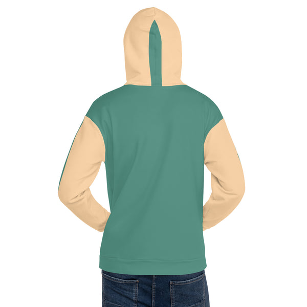 Hoodies4You "Choctaw Indian Hoodie" Green/beige