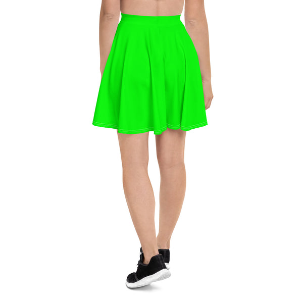 Hoodies4You "Look Like Barbie" "Halloween" Women Neon Yellow & Green Skirt w/green belt