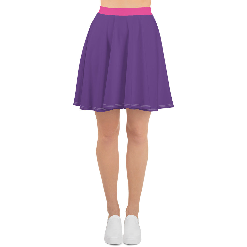 Hoodies4You "Look Like Barbie" "Halloween" Women Purple & Pink Skirt w/pink belt
