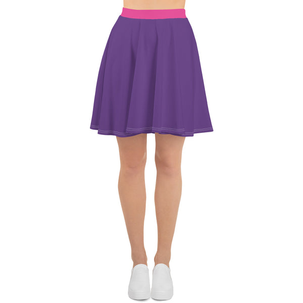 Hoodies4You "Look Like Barbie" "Halloween" Women Purple & Pink Skirt w/pink belt