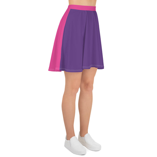 Hoodies4You "Look Like Barbie" "Halloween" Women Purple & Pink Skirt w/pink belt