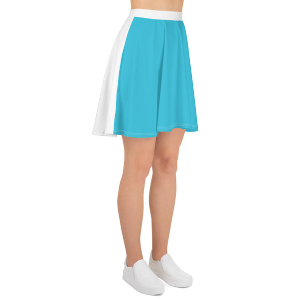 Hoodies4You "Look Like Barbie" "Halloween" Women Blue/white Skirt