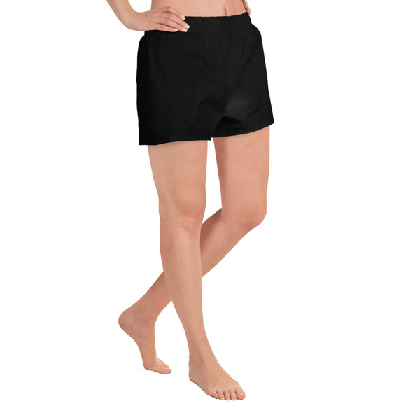 BlackMoxi Unisex Athletic Shorts w/blk lettering