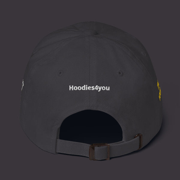 Hoodies4You "TYG" "You can do it!" Black hat w/gold and white letters