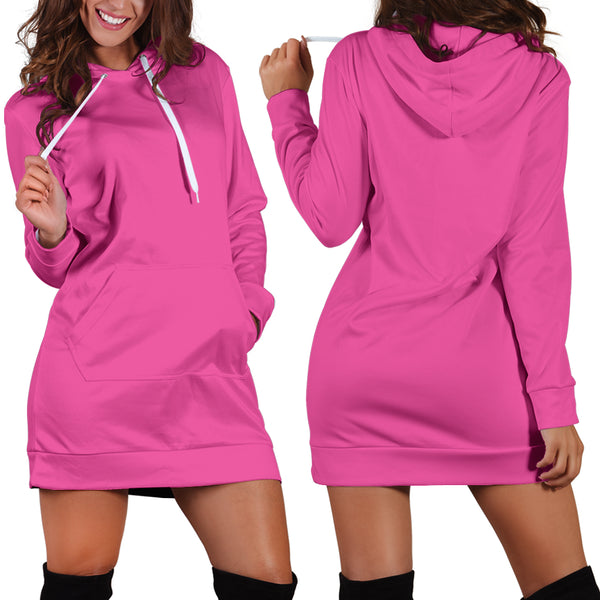 Hoodies4you "Look like Barbie" Pink Hoodie Dress