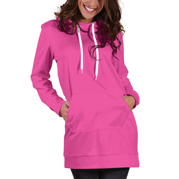 Hoodies4you "Look like Barbie" Pink Hoodie Dress