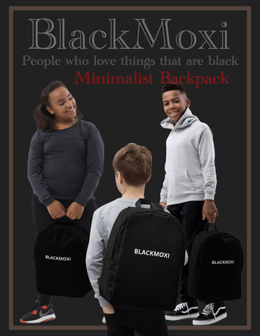 BLACKMOXI Minimalist Backpack