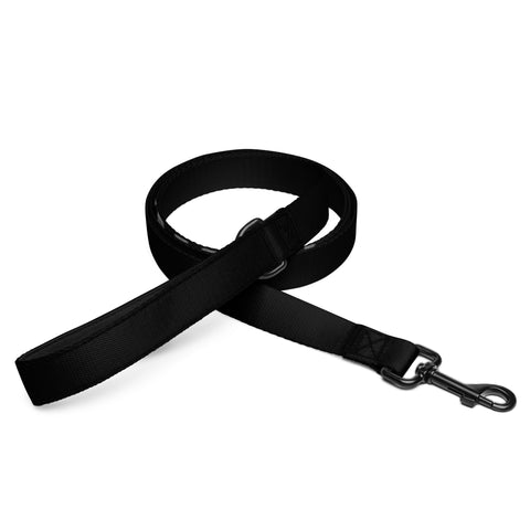 BlackMoxi Pet leash w/blk lettering