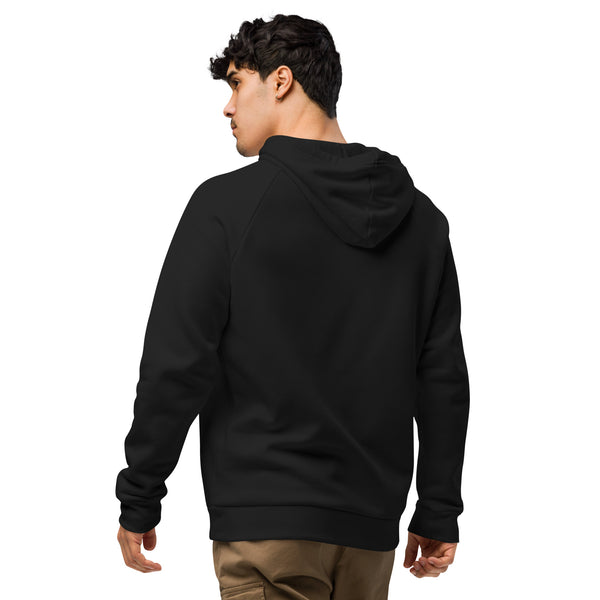 BlackMoxi Under Armour® hoodie w/wht lettering