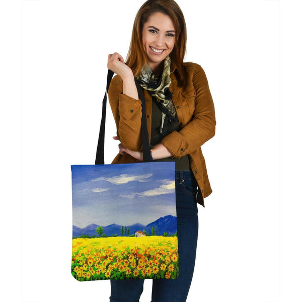 Hoodies4You "1st Winter Snow" Cloth Tote Bag