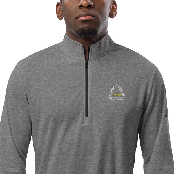 Hoodies4You "Just Me" "Nutrition""Exercise""Mind Building" Quarter zip pullover "Boss" zip pullover
