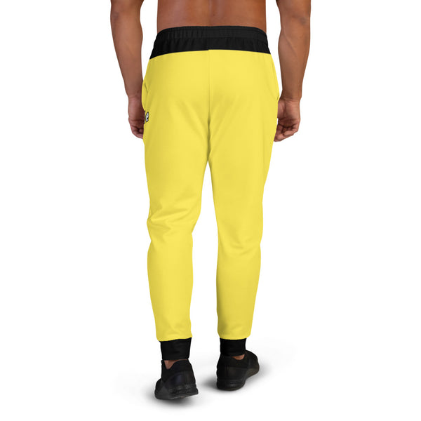 Hoodies4you "Just Me" Yellow Men's Jogger Pants #010