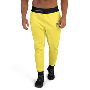 Hoodies4you "Just Me" Yellow Men's Jogger Pants #010