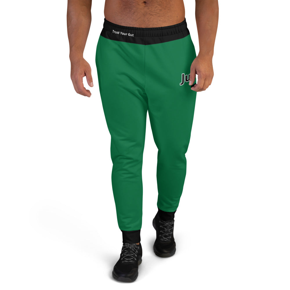 Hoodies4you "Just Me" Forest Green Men's Jogger Pants #13