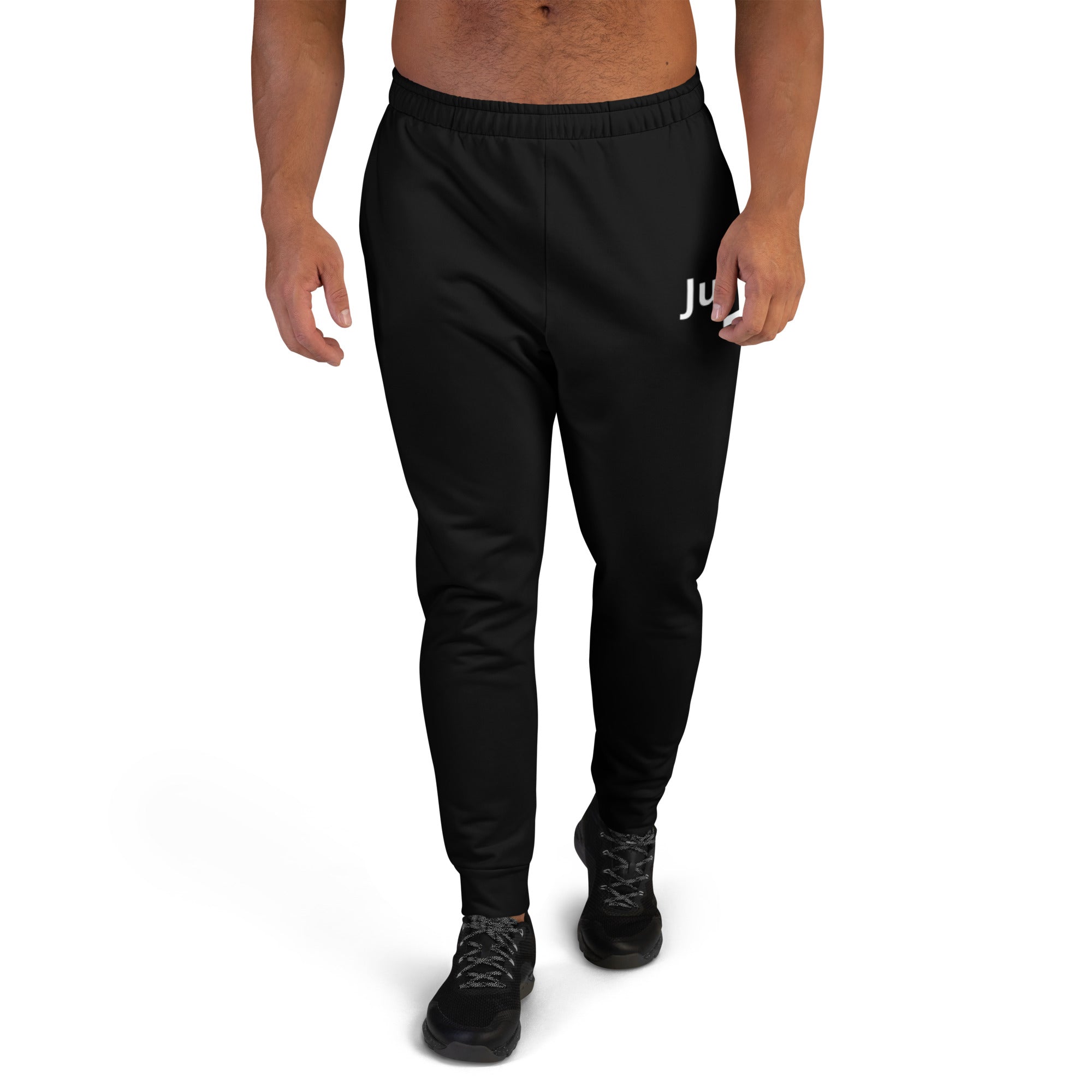 Hoodies4you "Just Me" Black Men's Jogger Pants