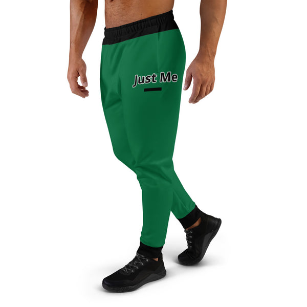 Hoodies4you "Just Me" Forest Green Men's Jogger Pants #13