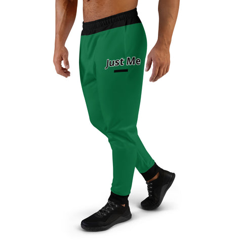 Hoodies4you "Just Me" Forest Green Men's Jogger Pants #13
