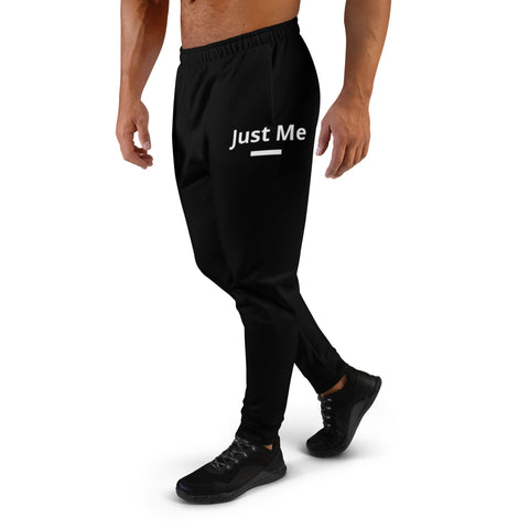 Hoodies4you "Just Me" Black Men's Jogger Pants