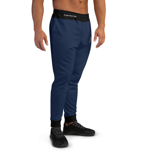 Hoodies4you "Just Me" Navy Blue Men's Jogger Pants #008