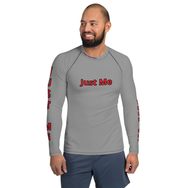 Hoodies4You "Just Me""Trust Your Gut" - Men's Grey Body Glove w/Red Type