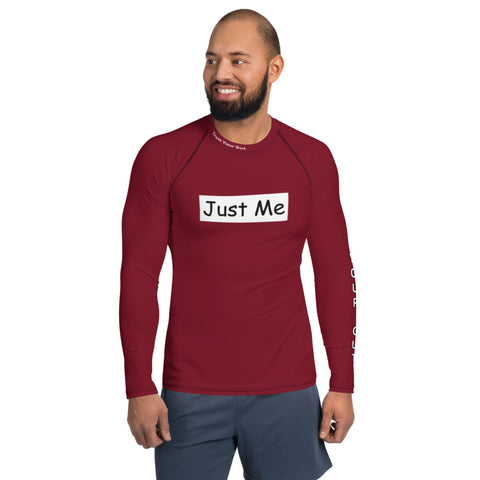Hoodies4You "Just Me" "Trust Your Gut" White Box Men's Ruby Red Body Glove