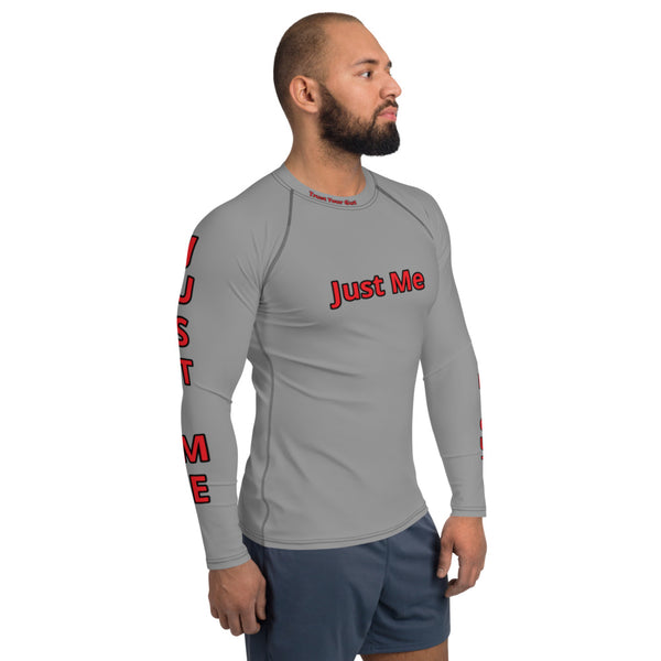 Hoodies4You "Just Me""Trust Your Gut" - Men's Grey Body Glove w/Red Type