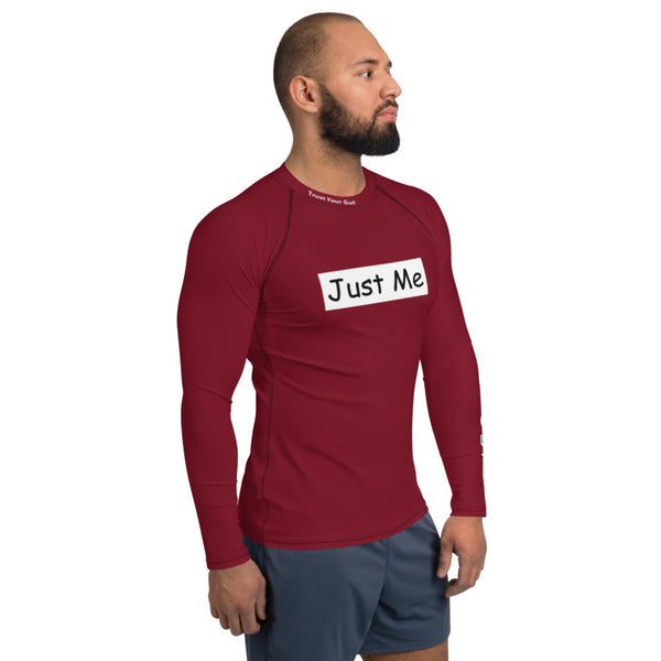 Men's Hoodies4You "Just Me" "Trust Your Gut" -  White Box Men's Ruby Red Body Glove