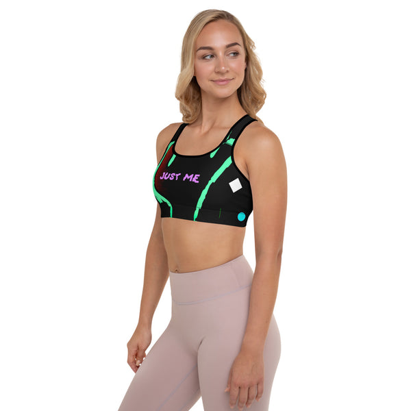 Hoodies4You "Just Me" Padded Sports Bra