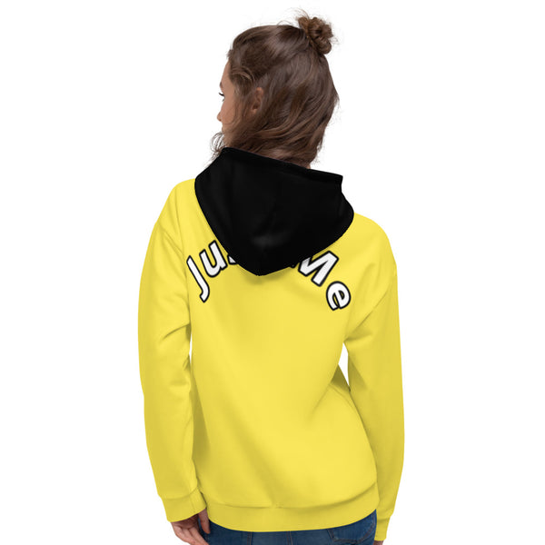 Hoodies4you "Just Me" Yellow w/Black Hood (Back Logo) #010
