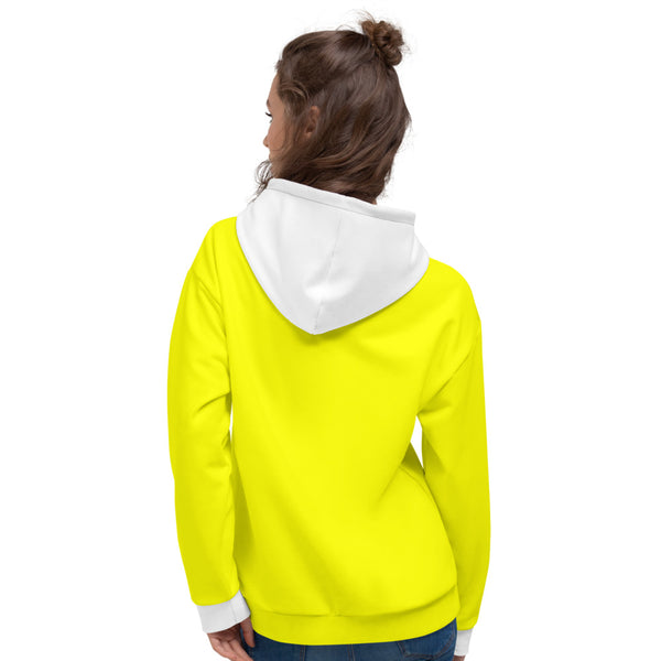 Hoodies4you "Just Me" Yellow w/White Cuffs and Hood