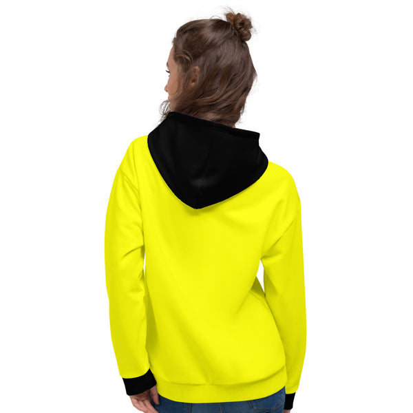 Hoodies4you "Just Me" Yellow w/Black Cuffs and Hood