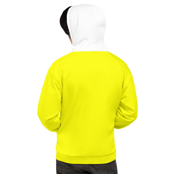 Hoodies4you "Just Me" Yellow w/White Cuffs and Hood