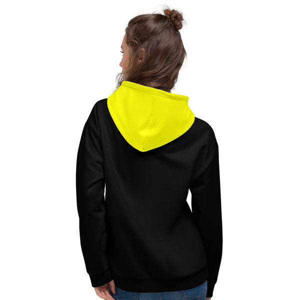 Hoodies4You "Just Me" "Trust Your Gut" Black w/Yellow Hood (SP)