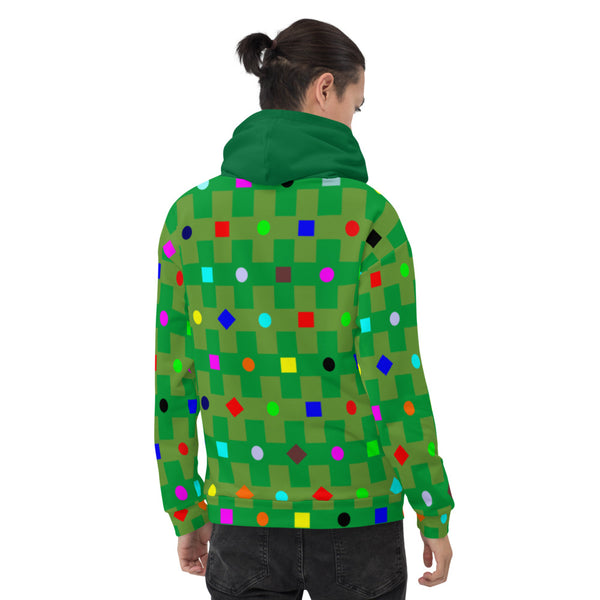 Hoodies4You "Just Me" Hunter Green w/Forest Green Hood