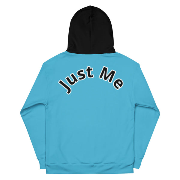 Hoodies4You "Just Me" Blue w/Black Hood (Back Just Me) #012