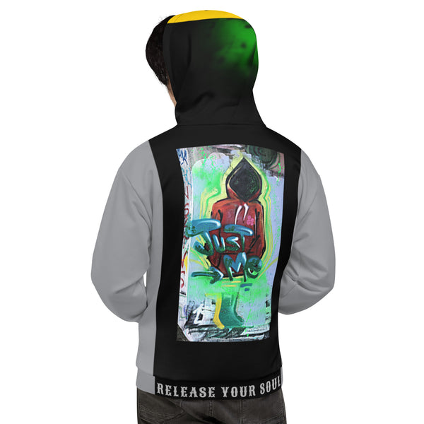 Hoodies4You "RELEASE YOU SOUL" BLACK & GREY