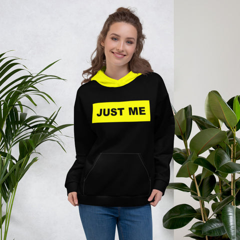 Hoodies4You "Just Me" "Trust Your Gut" Women's Yellow (Back Tag)