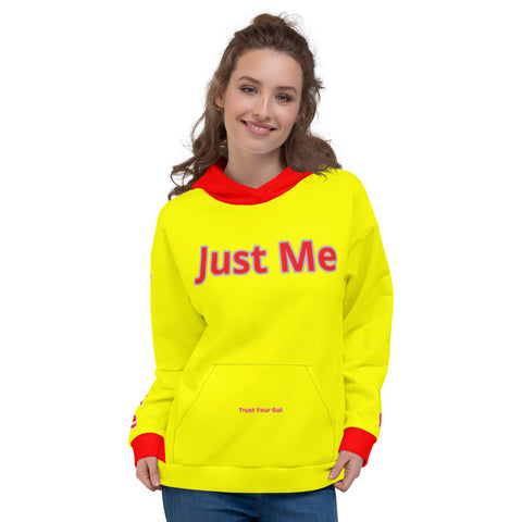 Hoodies4you "Just Me" "Trust Your Gut" w/Red Hood